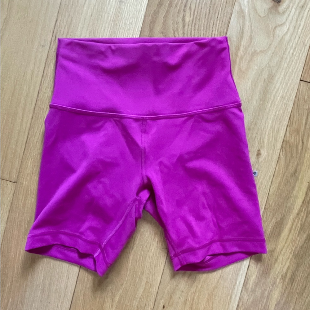 Lululemon Wunder Train Biker Shorts - Picture 1 of 5